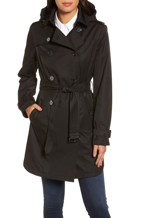 nordstrom rack michael kors trench coat